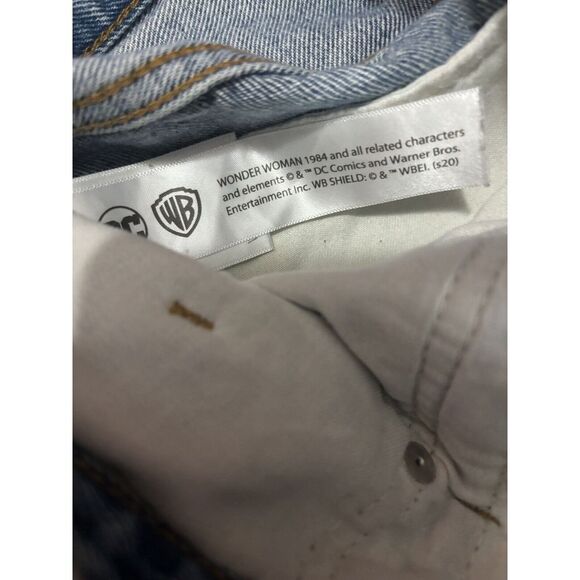 Re/done Hi-rise Jeans  Womens 80's light retro peg leg size 24 style 160-3w8zje - Picture 8 of 10